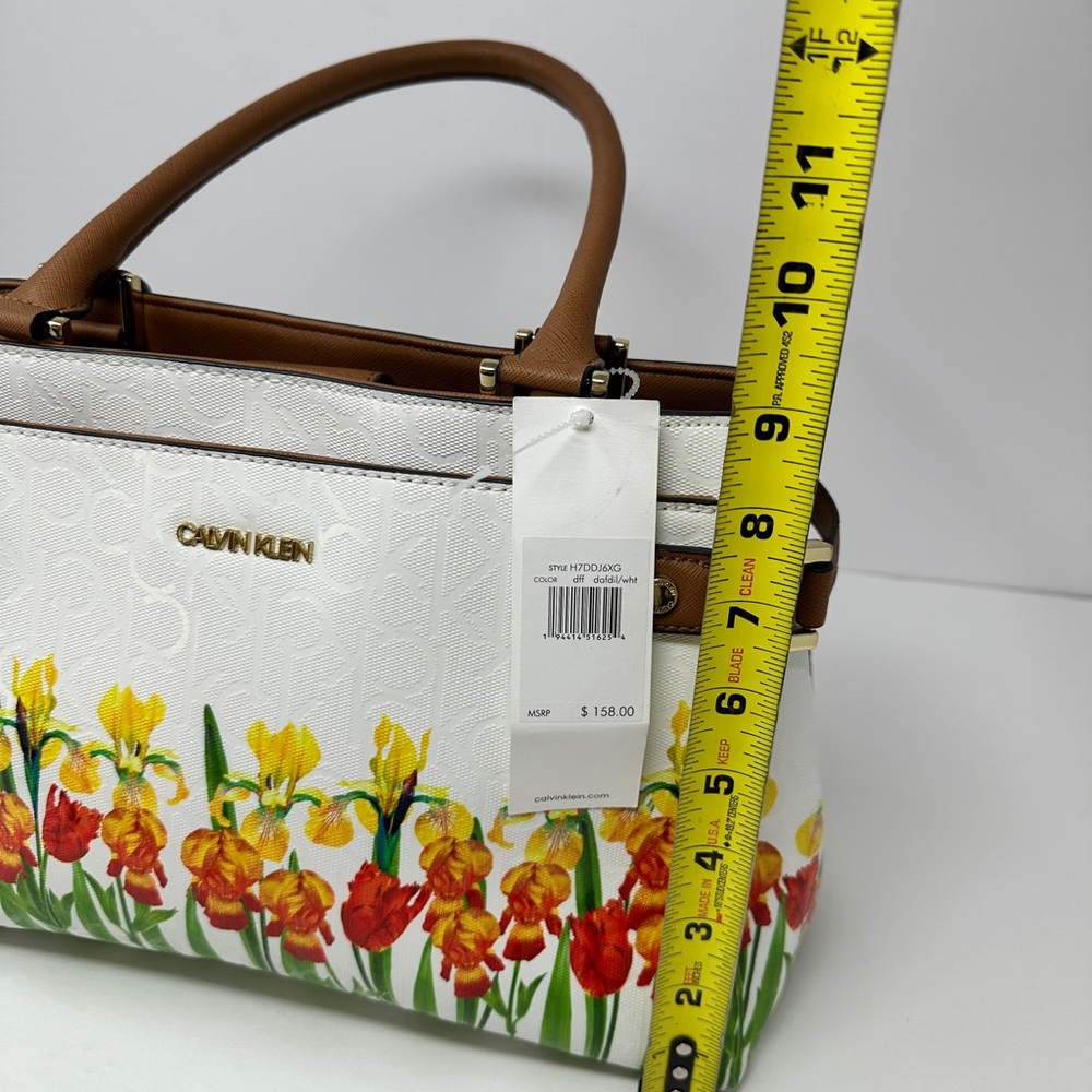 NWT Calvin Klein Daffodil Purse - Picture 13 of 16